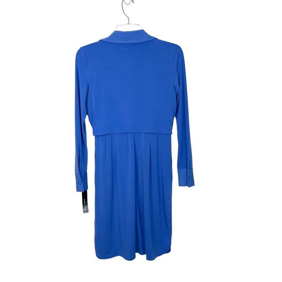 Stitch Fix l Maggy London Collared Tie Front Shirt Dress, 0P - Picture 9 of 10